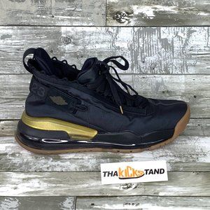 Nike Jordan Proto-Max 720 Black Metallic Gold Gum Mens BQ6623-070
